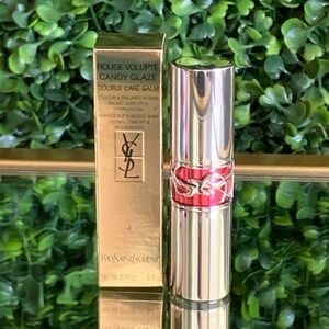 YSL Candy Glaze NUDE PLEASURE Lipstick | NEW | NIB | #4 04 | Yves Saint Laurent